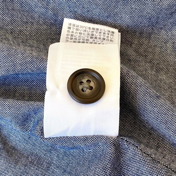 J.Crew Mens Cruiser Harrington Jacket XS Tan 2-Way Zipper Cotton Blend Pockets - Picture 12 of 16